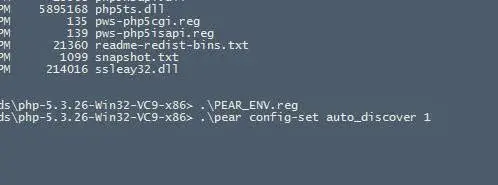 Install registry keys and auto discover